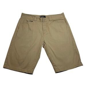 Element Men's Sawyer Walk Shorts Size 36 Flat Front Chino Casual Skating Sports